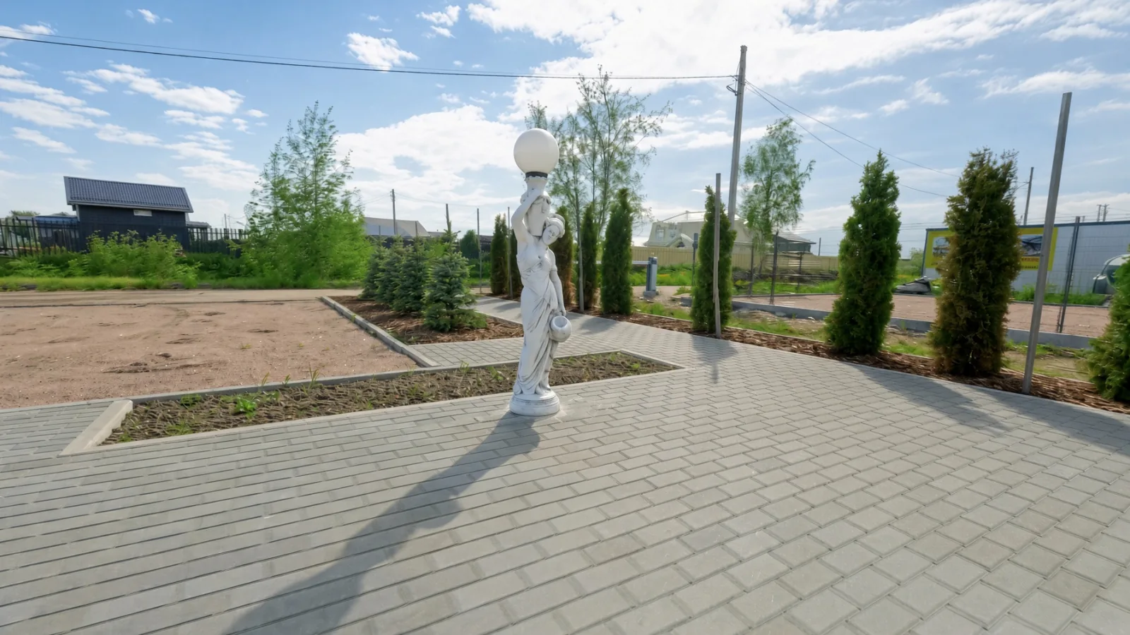 Дорожка в посёлке